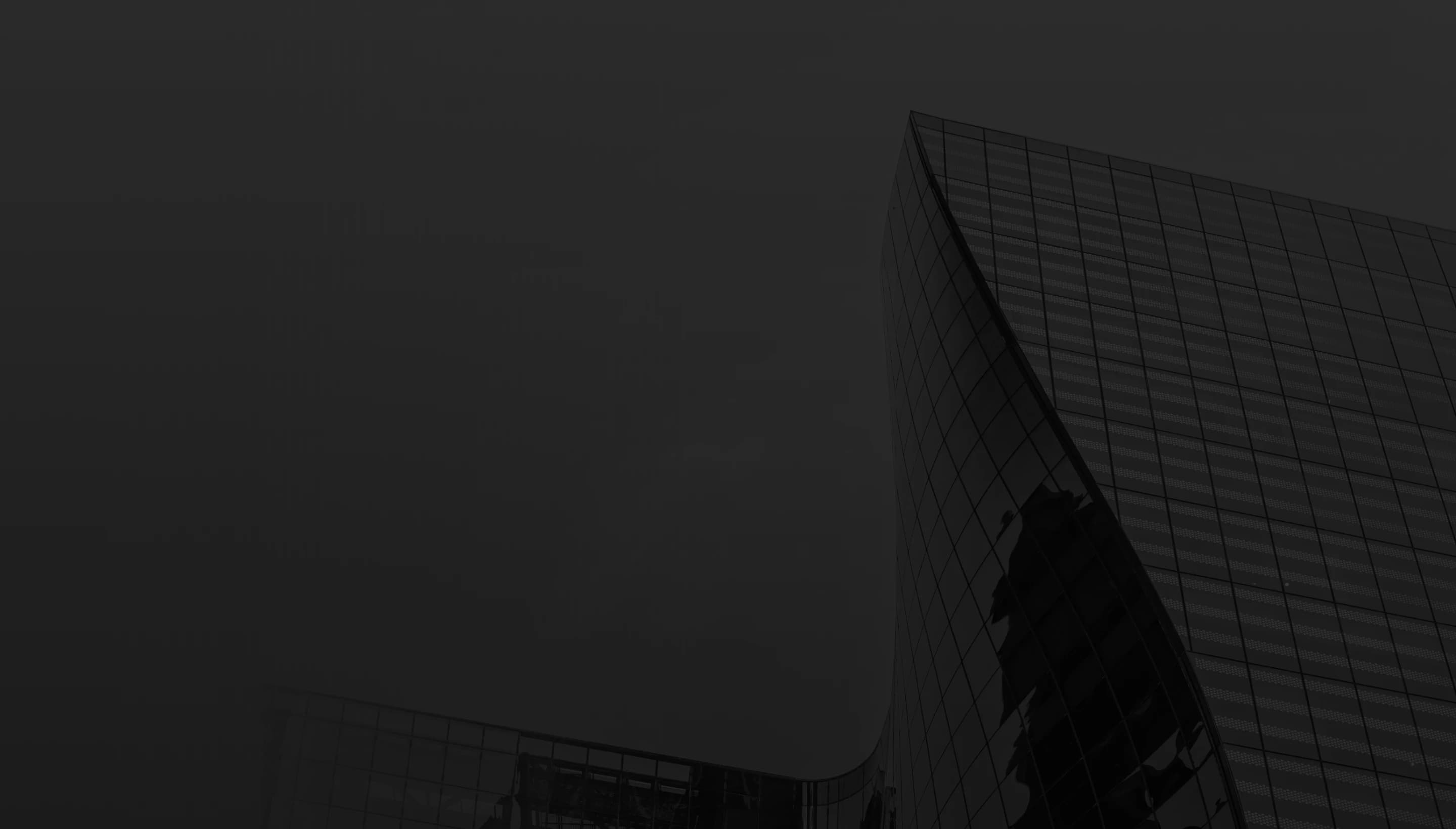 Modern glass office towers