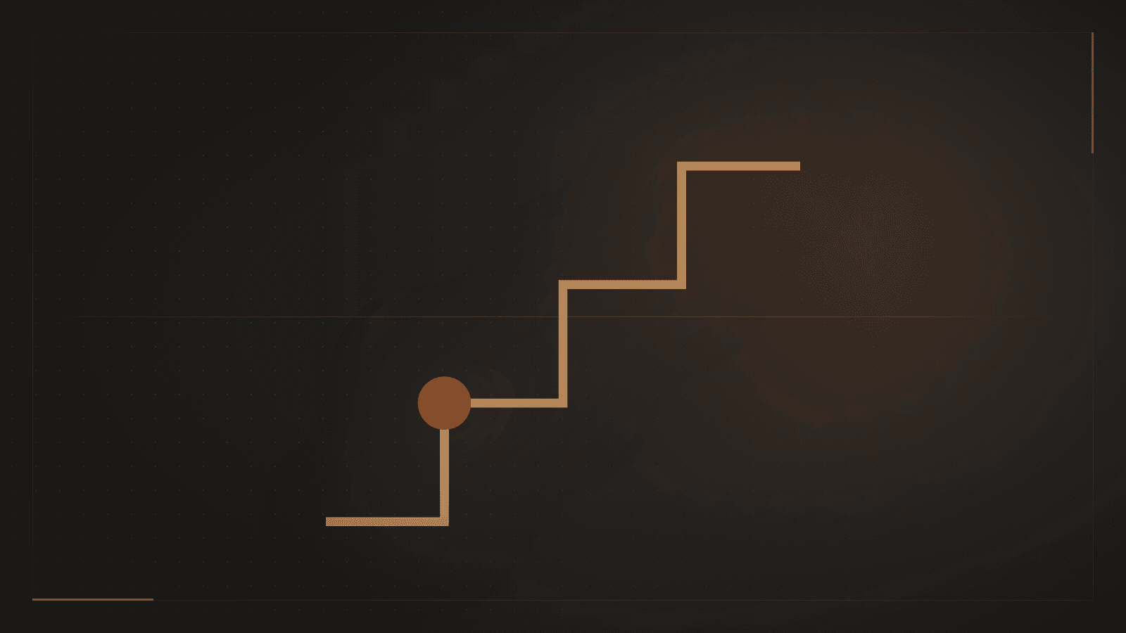 Illustration of an ascending staircase with the first step marked, representing how to start investing in Pakistan.
